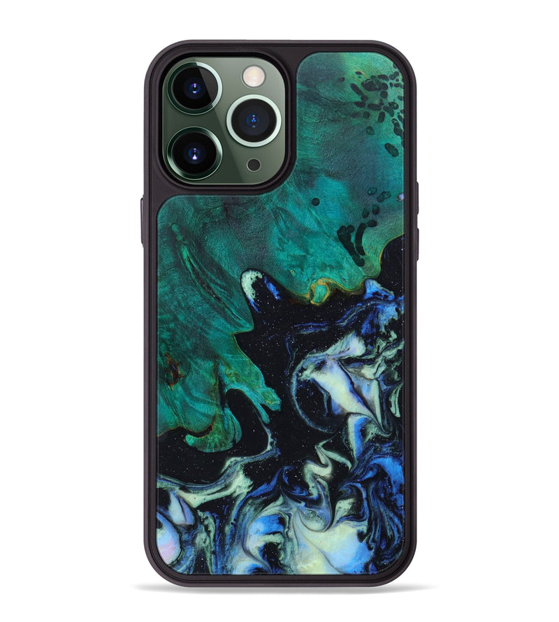 iPhone 13 Pro Max Wood+Resin Phone Case - Giuliana (Aurora, 618518)