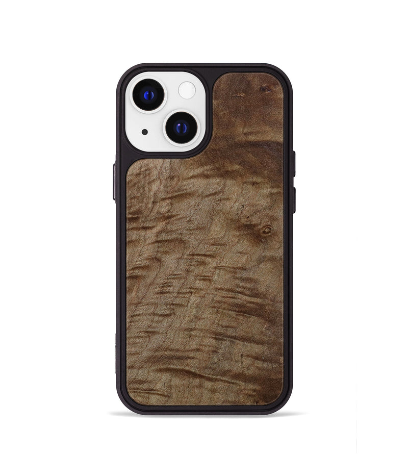 iPhone 13 mini Wood+Resin Phone Case - Misty (Wood Burl, 646578)