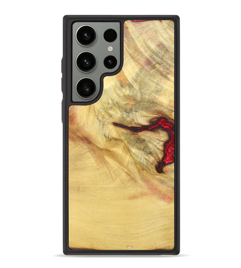 Galaxy S23 Ultra Wood+Resin Phone Case - Leena (Maple Burl, 628820)