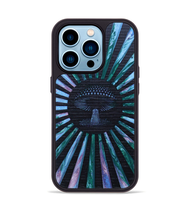 iPhone 14 Pro Wood+Resin Phone Case - Stanley (Retro, 636275)