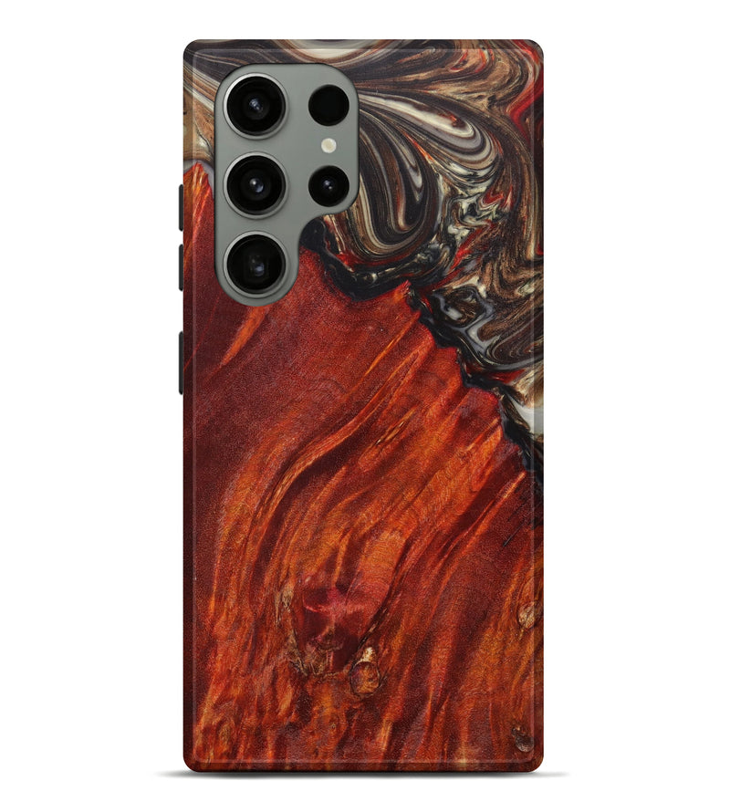 Galaxy S23 Ultra Wood+Resin Live Edge Phone Case - Jakob (Blue, 623920)