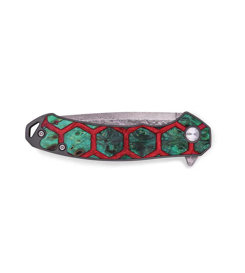 EDC Wood+Resin Pocket Knife - Elias (Pattern, 645878)