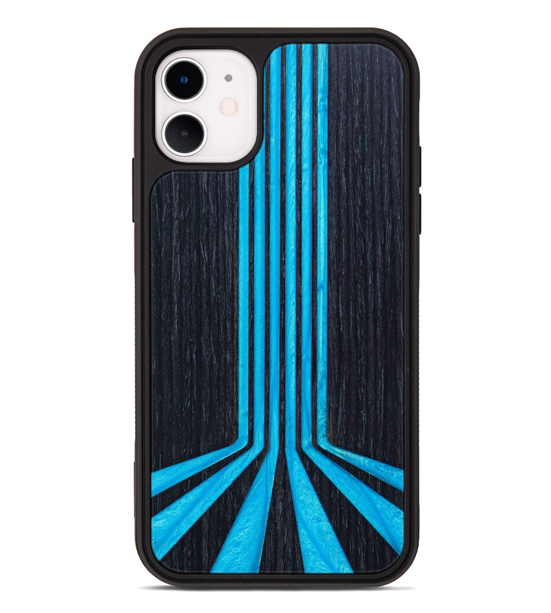 iPhone 11 Wood+Resin Phone Case - Ayla (Retro, 636277)