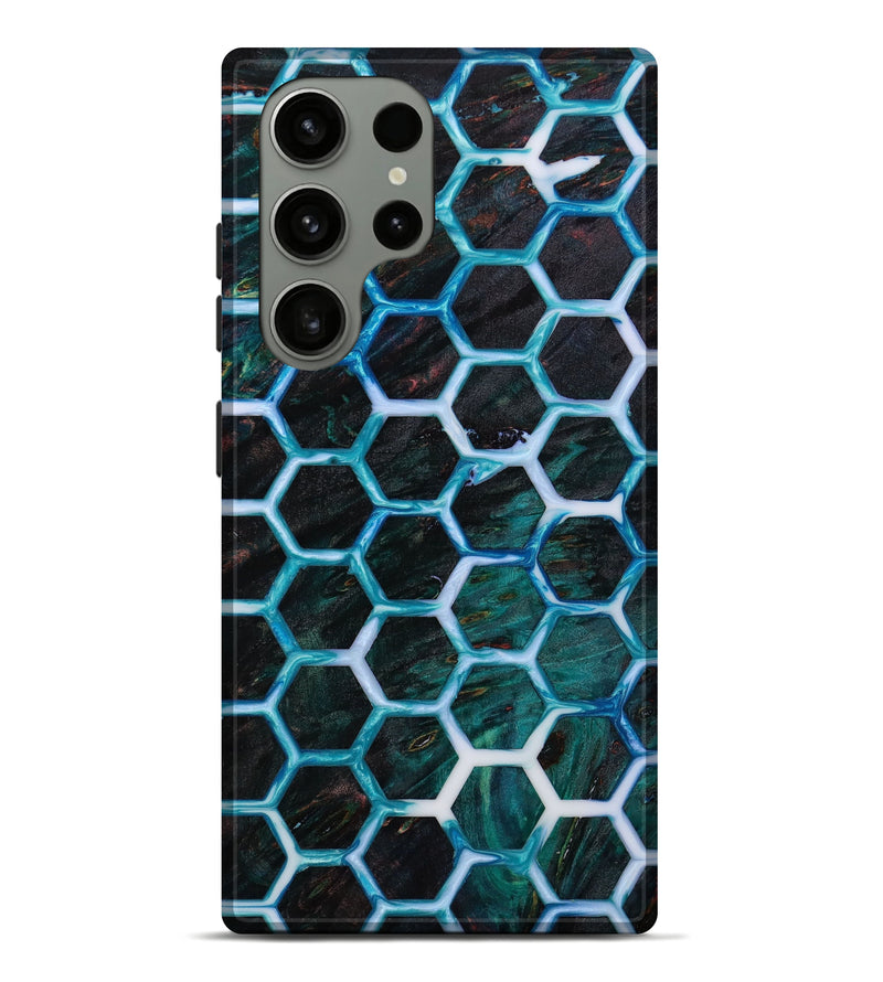 Galaxy S23 Ultra Wood+Resin Live Edge Phone Case - Adrian (Pattern, 647843)