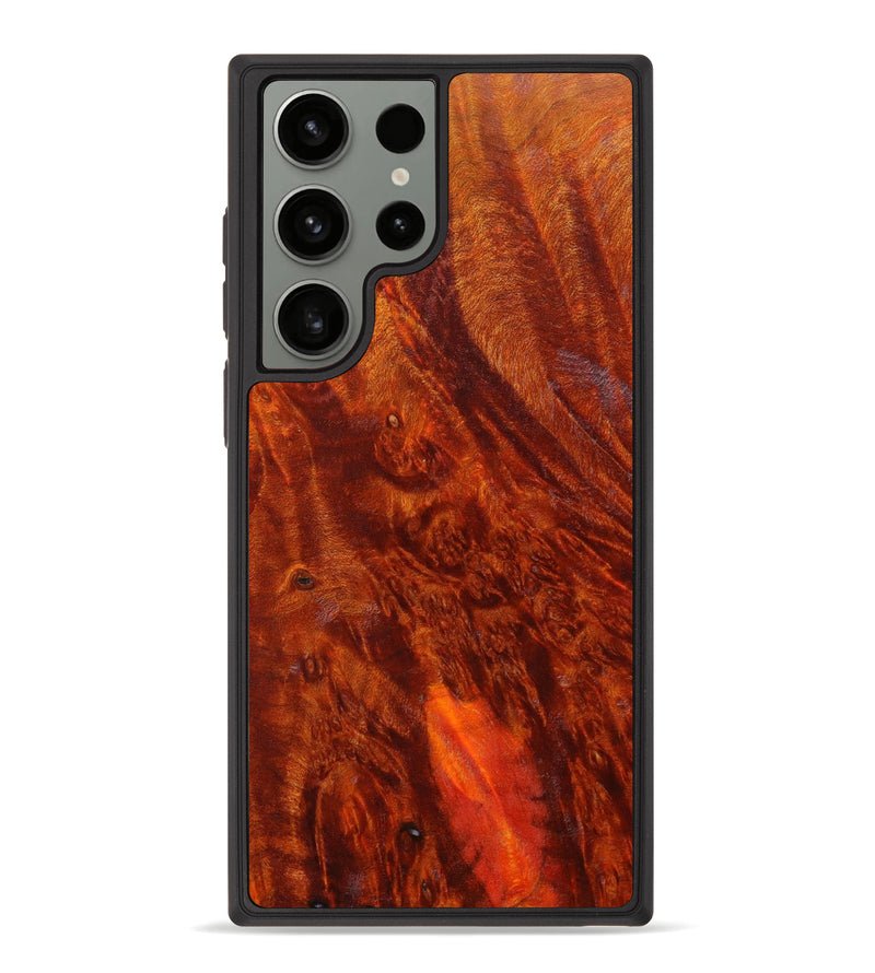 Galaxy S23 Ultra Wood+Resin Phone Case - Krista (Maple Burl, 639487)