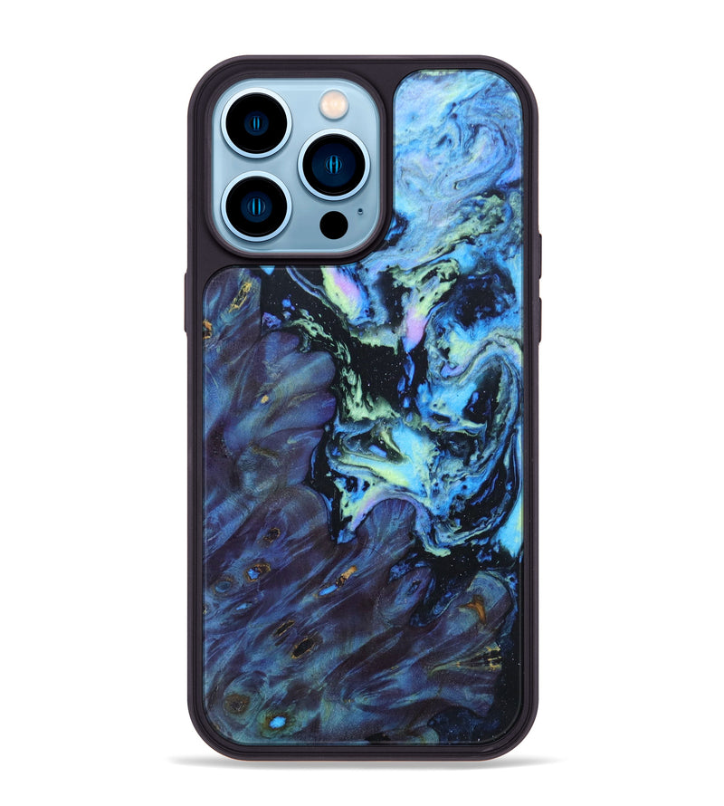 iPhone 14 Pro Max Wood+Resin Phone Case - Cami (Aurora, 617592)