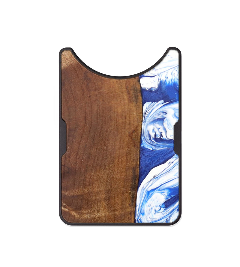 Alloy Wood+Resin Wallet - Powell (Light Blue, 605026)
