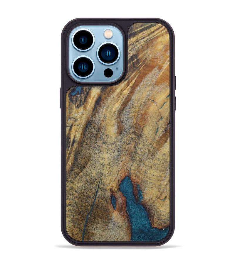 iPhone 14 Pro Max Burl Wood Phone Case - Vilok (Buckeye Burl, 597571)