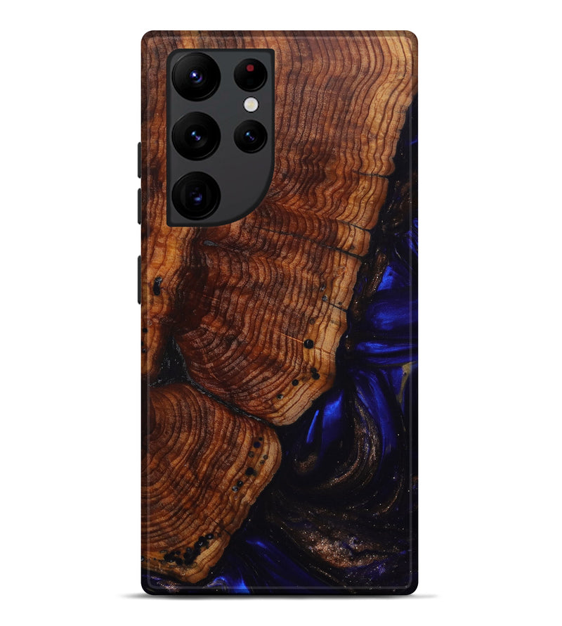 Galaxy S22 Ultra Wood+Resin Live Edge Phone Case - Naile (Artist Pick, 633829)