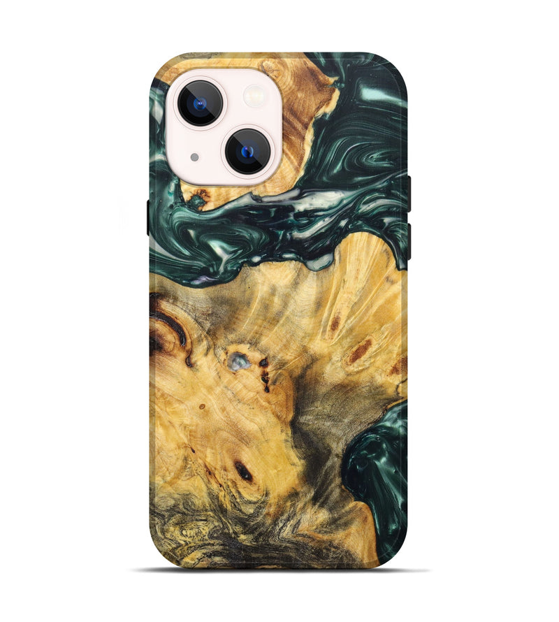 iPhone 13 Wood+Resin Live Edge Phone Case - Michael (Artist Pick, 628632)