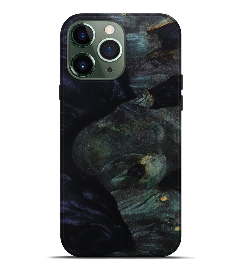 iPhone 13 Pro Max Wood+Resin Live Edge Phone Case - Nettie (Artist Pick, 638991)