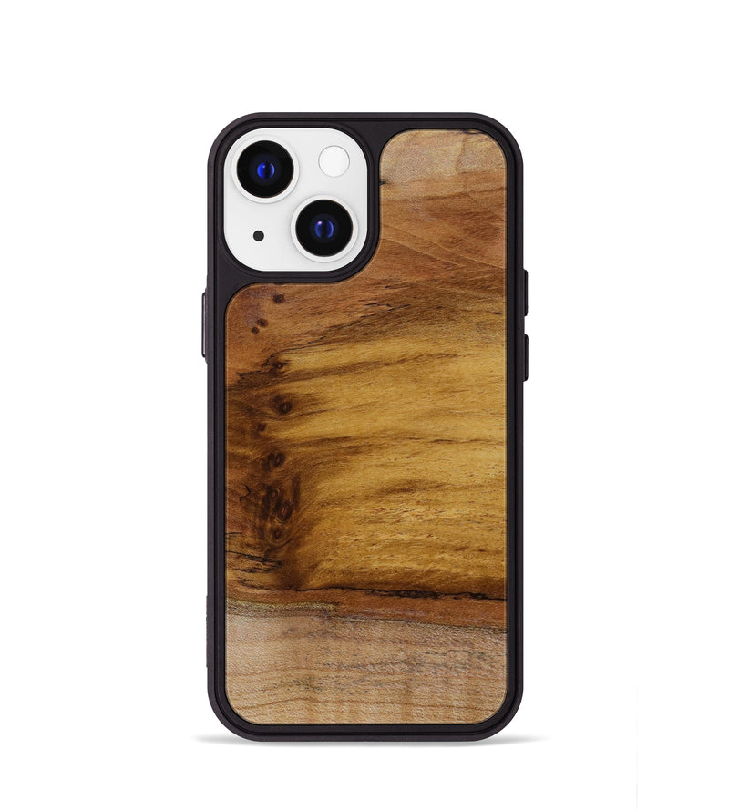 iPhone 13 mini Wood+Resin Phone Case - Imogene (Wood Burl, 646559)
