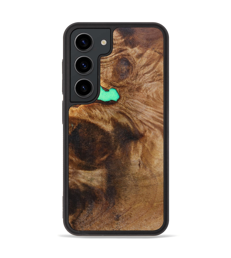 Galaxy S23 Wood+Resin Phone Case - Shepherd (Maple Burl, 625334)