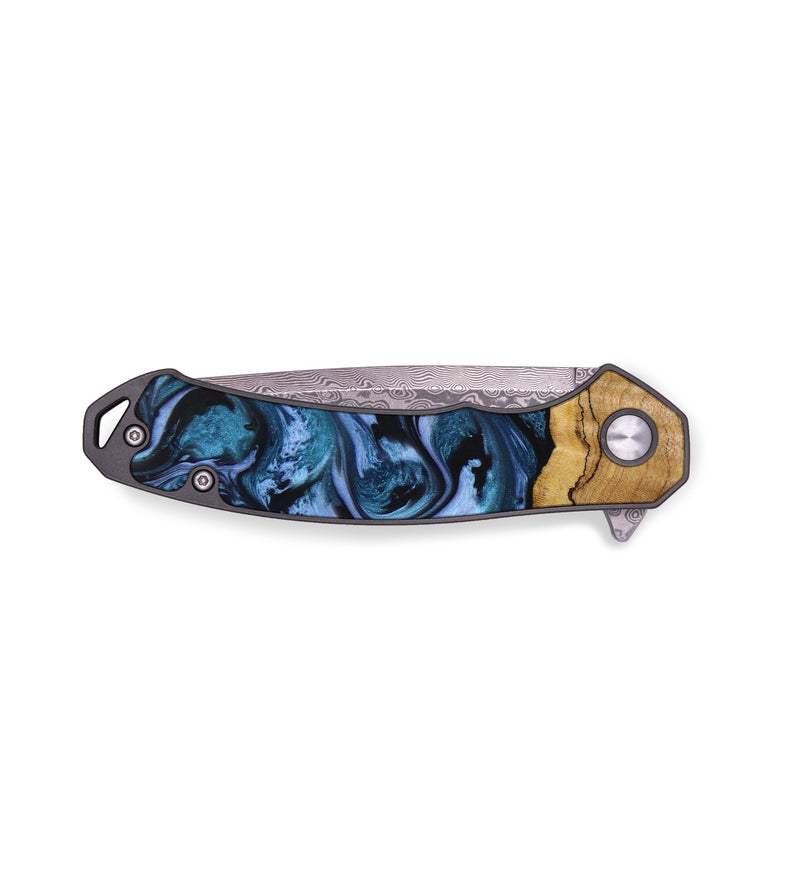 EDC Wood+Resin Pocket Knife - Giuliana (Artist Pick, 641859)
