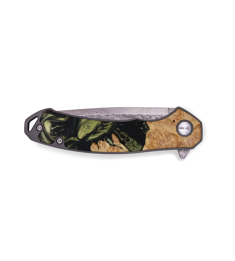 EDC Wood+Resin Pocket Knife - Rosa (Artist Pick, 641985)