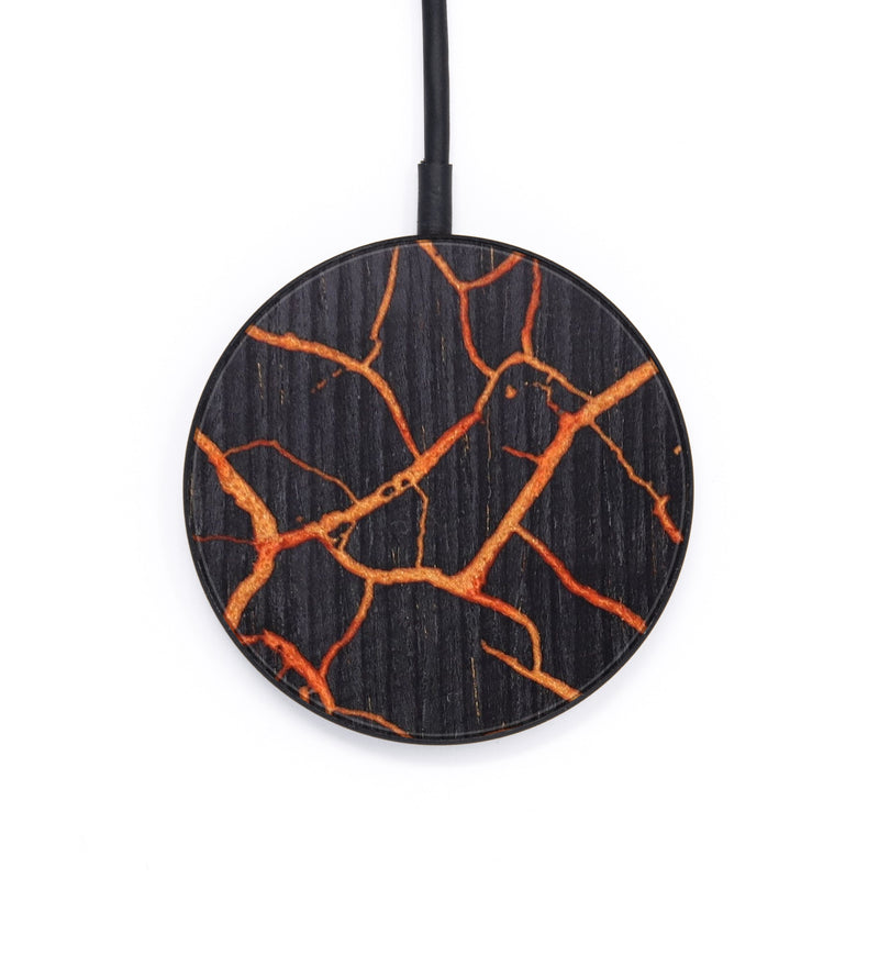 Circle Wood+Resin Wireless Charger - Axel (Lava, 627033)