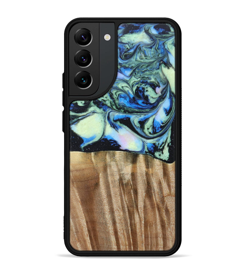Galaxy S22 Plus Wood+Resin Phone Case - Tylor (Aurora, 618521)