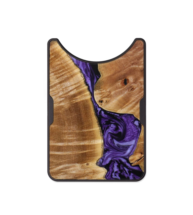 Alloy Wood+Resin Wallet - Kiley (Purple, 644401)