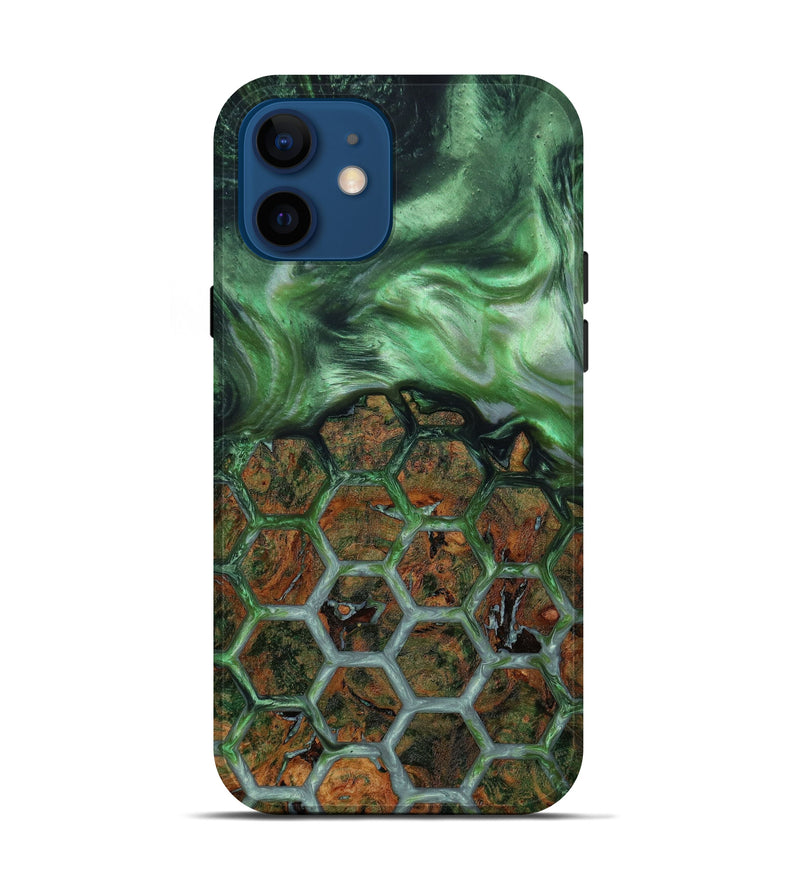 iPhone 12 Wood+Resin Live Edge Phone Case - John (Pattern, 645969)