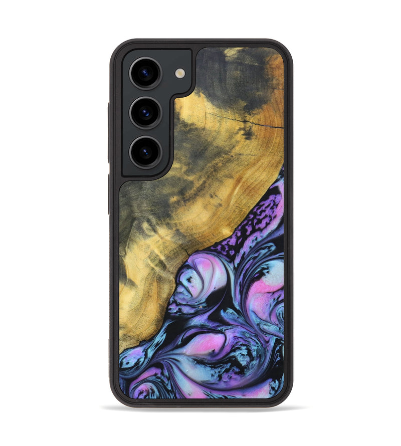 Galaxy S23 Wood+Resin Phone Case - Reginald (Purple, 636238)