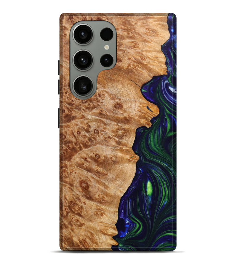 Galaxy S23 Ultra Wood+Resin Live Edge Phone Case - Delilah (Artist Pick, 637183)