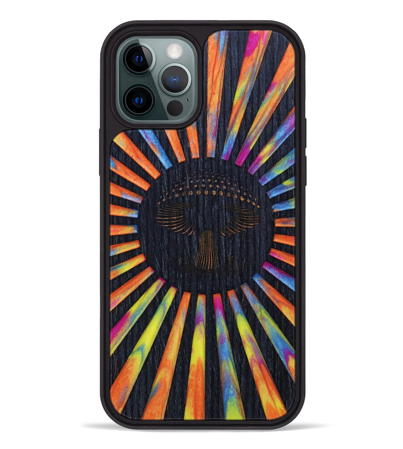 iPhone 12 Pro Wood+Resin Phone Case - Rosita (Retro, 634142)