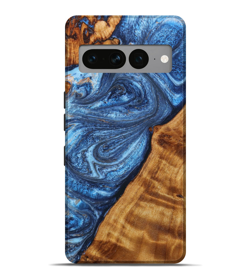 Pixel 7 Pro Wood+Resin Live Edge Phone Case - Charles (Artist Pick, 640491)