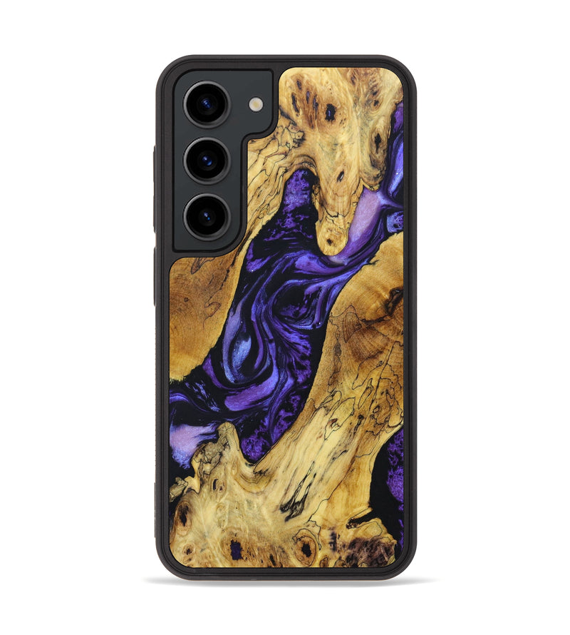 Galaxy S23 Wood+Resin Phone Case - Alisson (Mosaic, 632510)