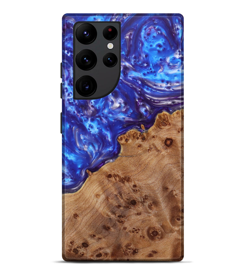 Galaxy S22 Ultra Wood+Resin Live Edge Phone Case - Bret (Artist Pick, 635130)