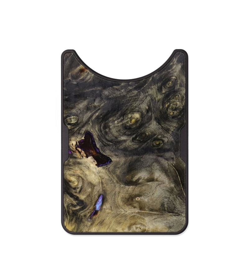 Alloy Wood+Resin Wallet - Dina (Wood Burl, 647283)