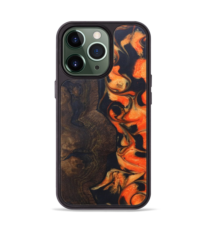 iPhone 13 Pro Wood+Resin Phone Case - Markus (Lava, 624935)