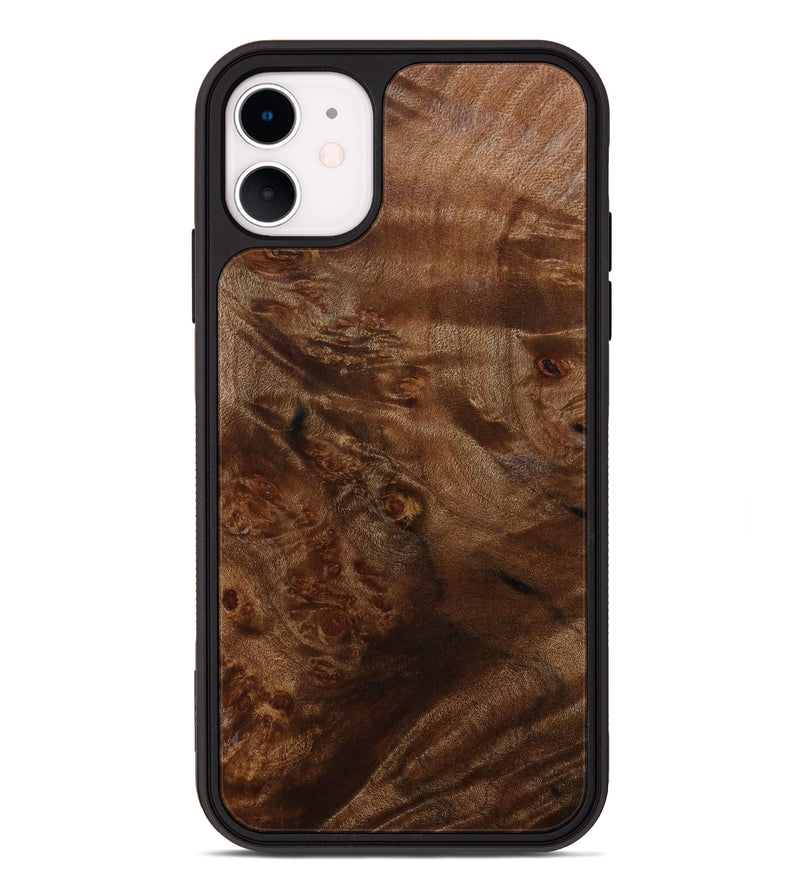 iPhone 11 Wood+Resin Phone Case - Candice (Wood Burl, 643574)