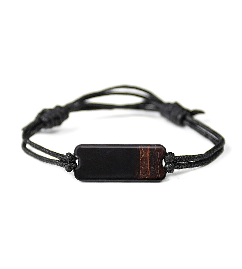Classic Wood+Resin Bracelet - Tara (Black & White, 648000)