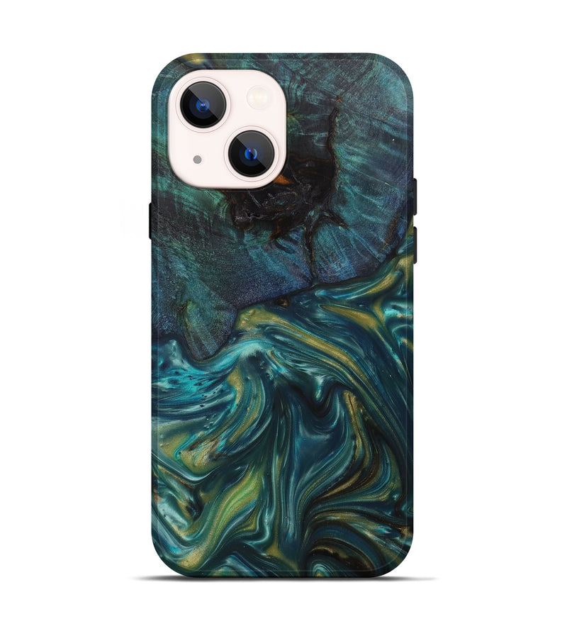 iPhone 13 Wood+Resin Live Edge Phone Case - Meir (Artist Pick, 623172)