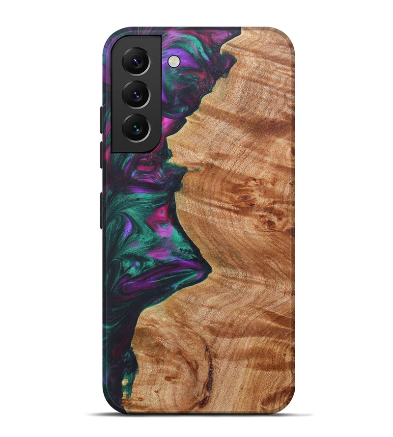 Galaxy S22 Plus Wood+Resin Live Edge Phone Case - Goldwyn (Artist Pick, 606773)