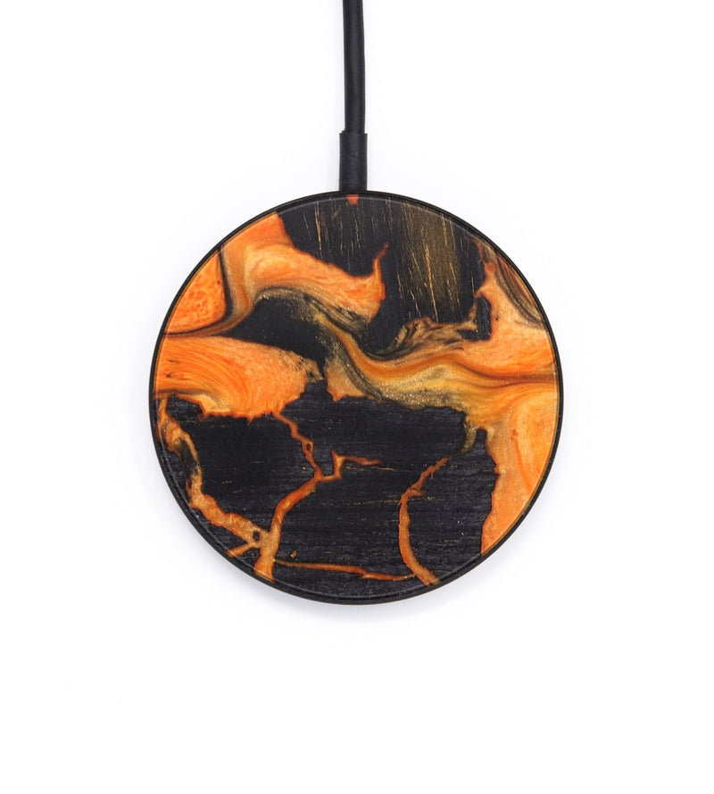 Circle Wood+Resin Wireless Charger - Myrtle (Lava, 625105)