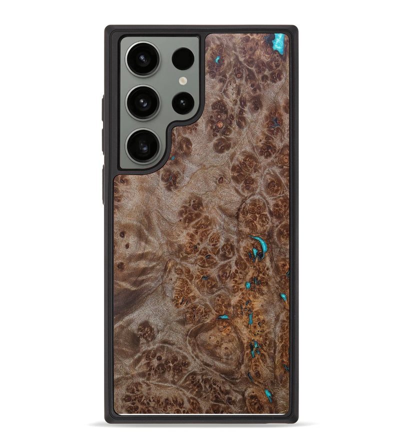 Galaxy S23 Ultra Wood+Resin Phone Case - Jamiyah (Maple Burl, 624782)