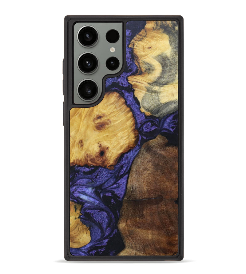 Galaxy S23 Ultra Wood+Resin Phone Case - Brooke (Mosaic, 621283)