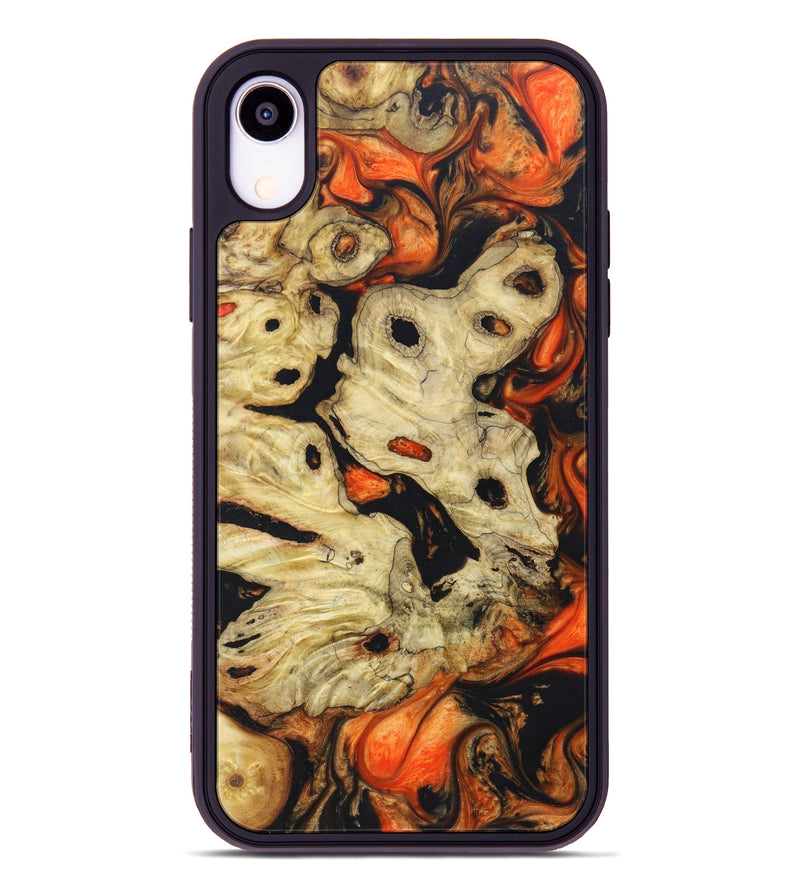 iPhone Xr Wood+Resin Phone Case - Bridgette (Lava, 624894)