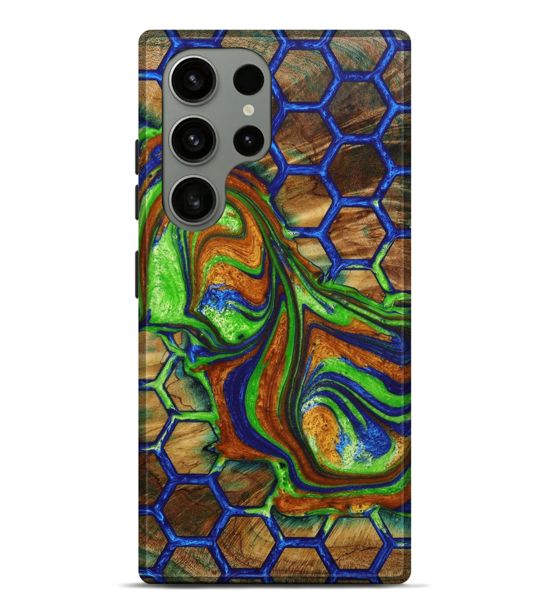 Galaxy S23 Ultra Wood+Resin Live Edge Phone Case - Abel (Pattern, 647400)