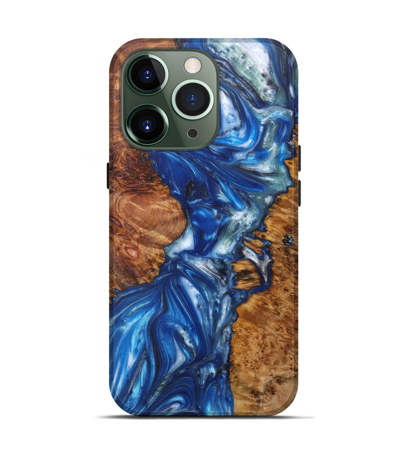 iPhone 13 Pro Wood+Resin Live Edge Phone Case - JoDee (Artist Pick, 608657)