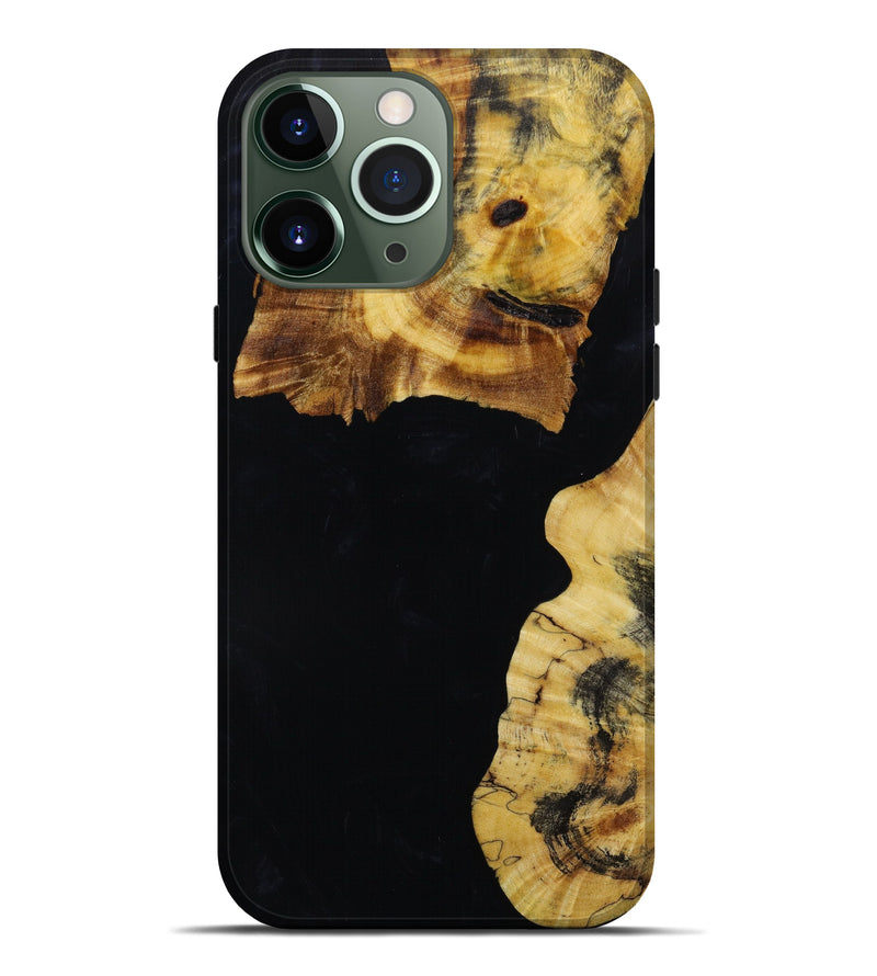 iPhone 13 Pro Max Wood+Resin Live Edge Phone Case - Sadie (Artist Pick, 647834)