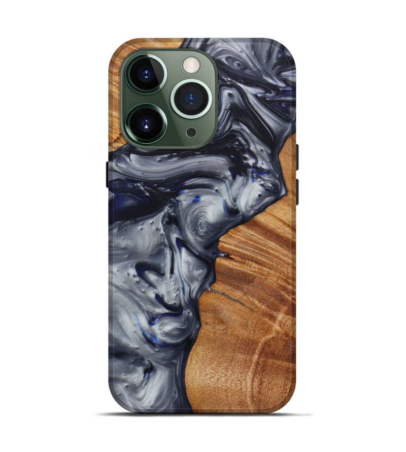iPhone 13 Pro Wood+Resin Live Edge Phone Case - Earlene (Artist Pick, 613974)