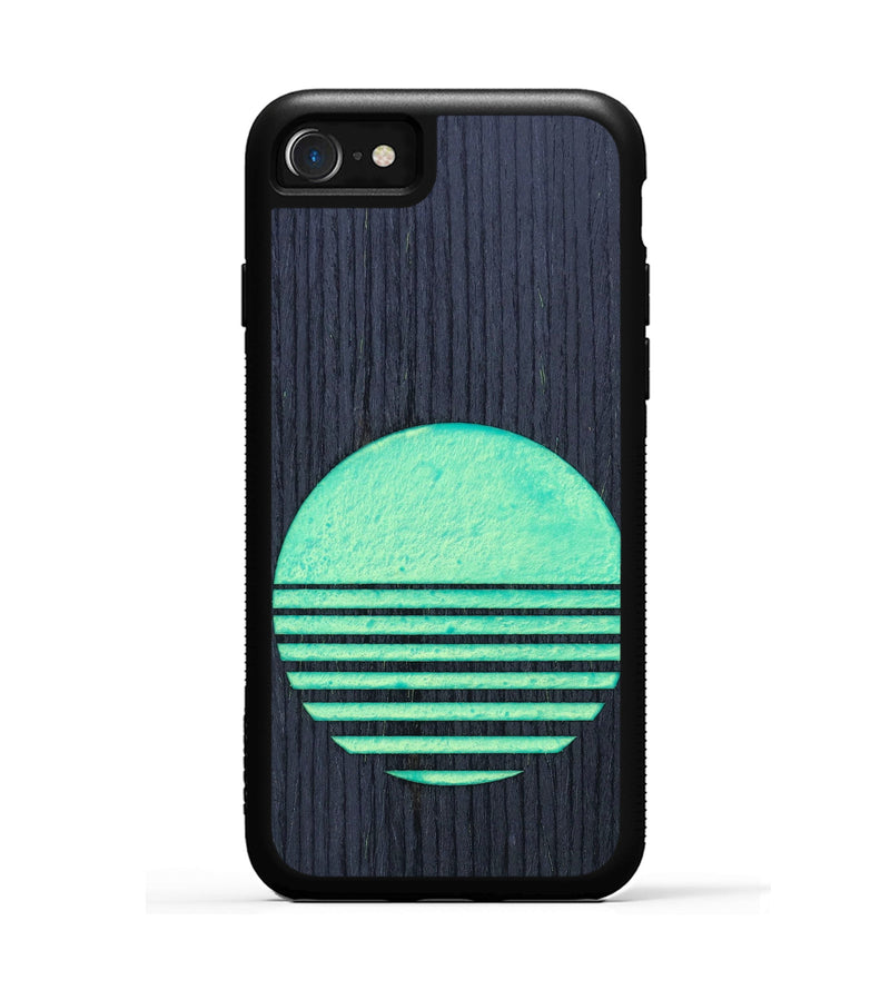 iPhone SE Wood+Resin Phone Case - Ariana (Retro, 634716)