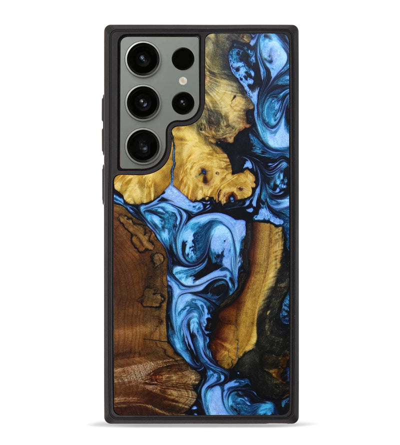 Galaxy S23 Ultra Wood+Resin Phone Case - Forrest (Mosaic, 641273)