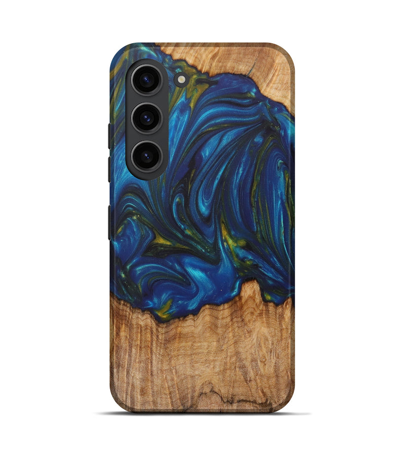 Galaxy S23 Wood+Resin Live Edge Phone Case - Mindy (Artist Pick, 623189)