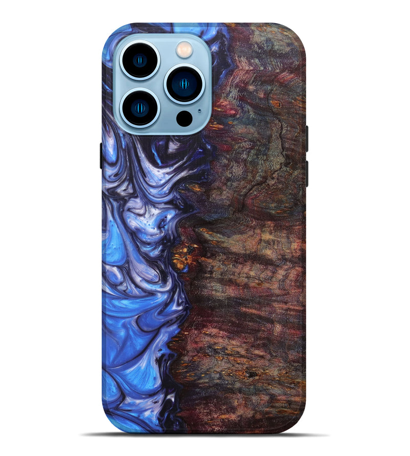 iPhone 14 Pro Max Wood+Resin Live Edge Phone Case - Cami (Artist Pick, 626337)