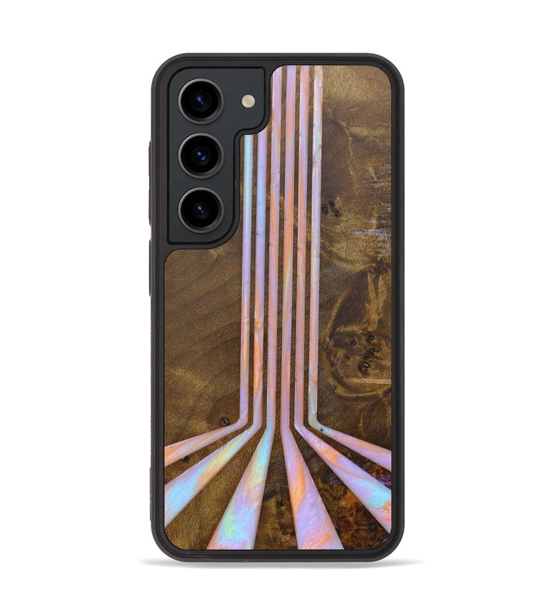 Galaxy S23 Wood+Resin Phone Case - Donn (Retro, 634121)