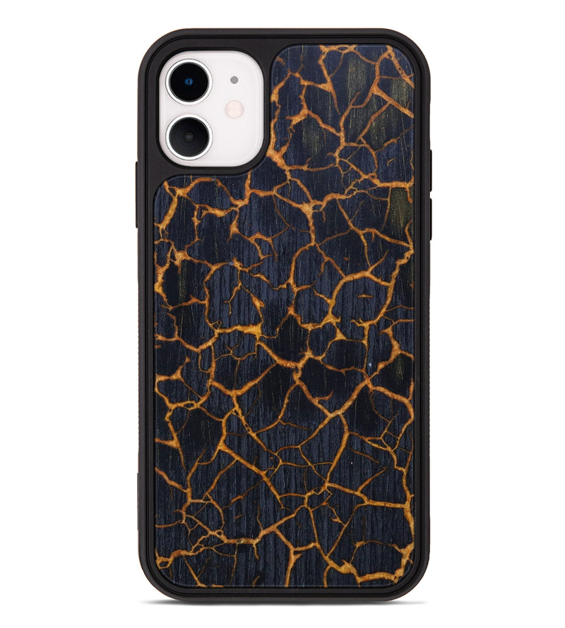 iPhone 11 Wood+Resin Phone Case - Sam (Lava, 624978)