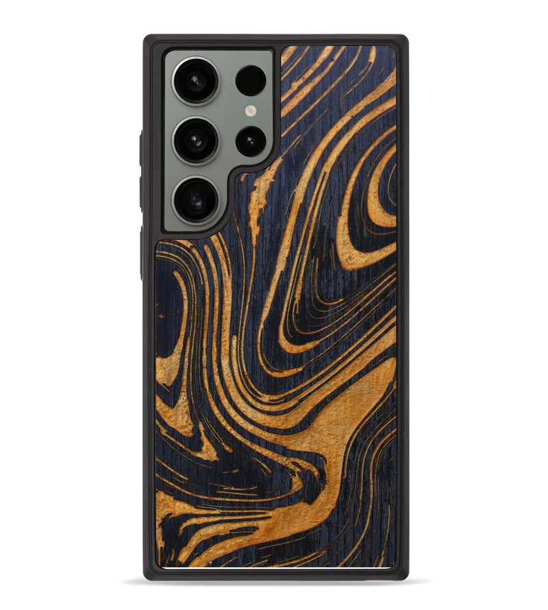 Galaxy S23 Ultra Wood+Resin Phone Case - Isla (Lava, 624926)